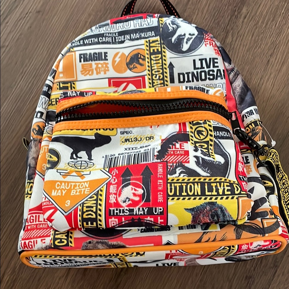 Universal Studios Jurassic World Mini Backpack Nwt - image 1